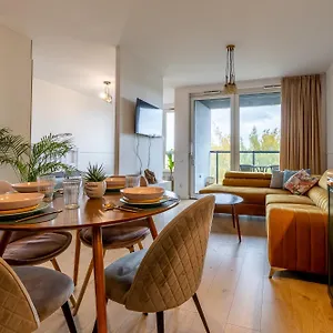 Chlebova Apartment z tarasem na dachu i widokiem na Motławę , Gdańsk Polska
